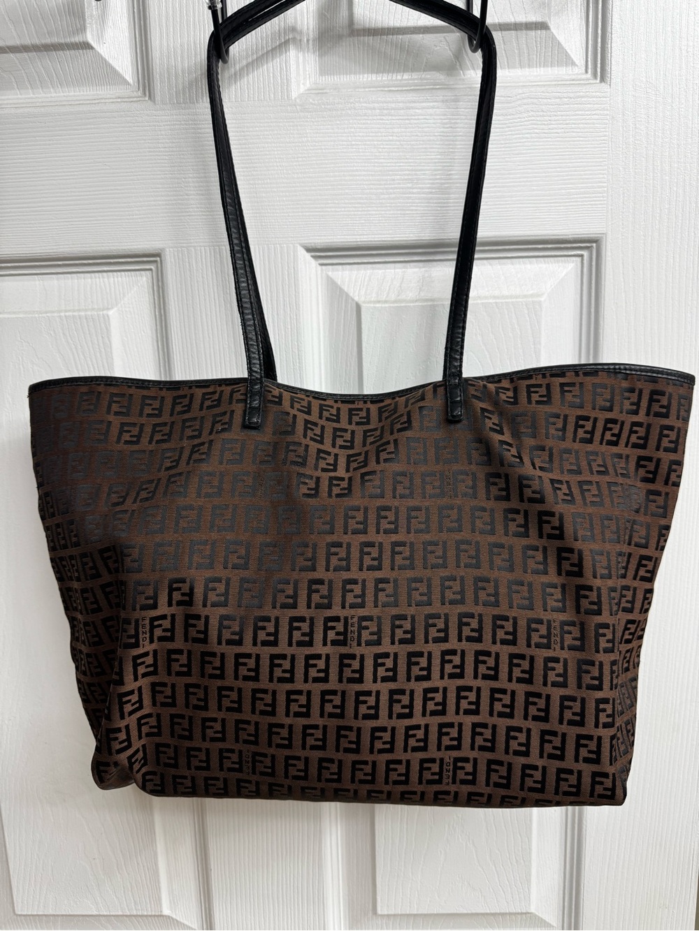 Fendi zucca Logo Tote